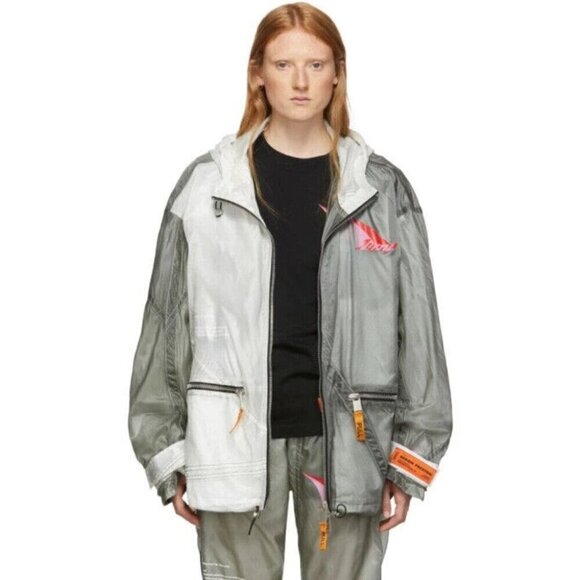 Heron Preston Other - Heron Preston Exclusive Jump Jacket XXS Oversized Unisex Gray NWT Grail!